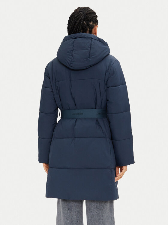 Calvin Klein Jeans Calvin Klein Jeans Зимно яке J20J224122 Тъмносин Relaxed Fit