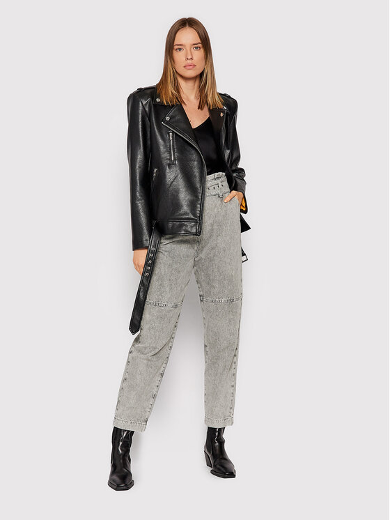Patrizia Pepe Jeans 8P0419/D1WZG-S638 Grigio Boyfriend Fit • Modivo.it