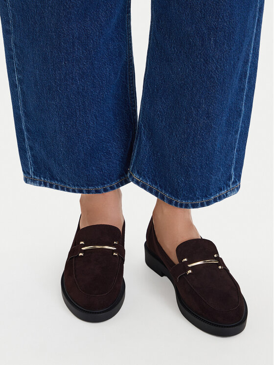 JENNY JENNY Chunky loafers CEO-HG0001G Marrone
