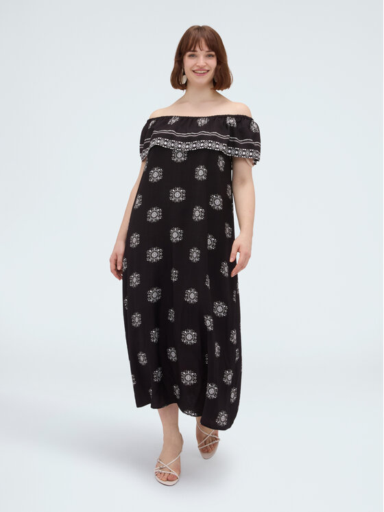 Fiorella Rubino Fiorella Rubino Abito da sera 7092T001777N0Z3 Nero A-Line Fit