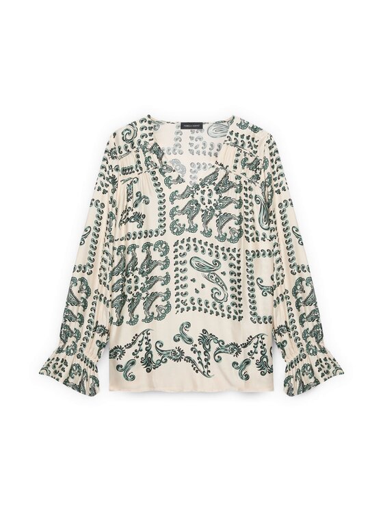 Fiorella Rubino Fiorella Rubino Blusa 2076T002461N0S1 Verde A-Line Fit