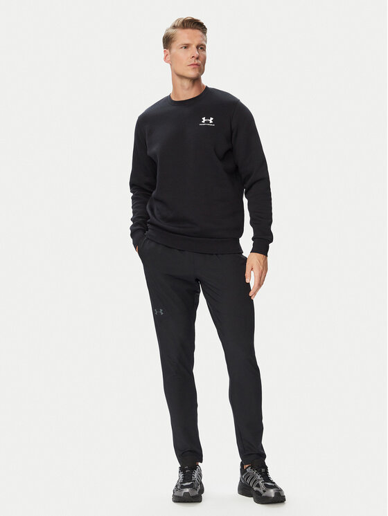 Under Armour Under Armour Світшот Ua Essential 1374250 Чорний Loose Fit