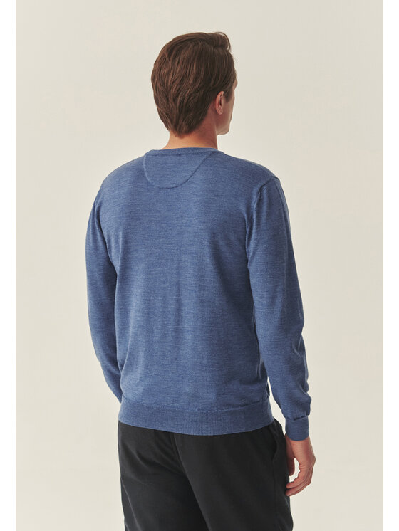 TATUUM Tatuum Sweter JACK Niebieski Classic Fit