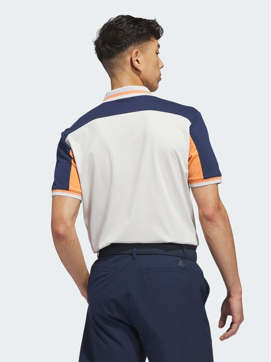 adidas adidas Polo 162328 Szary Regular Fit