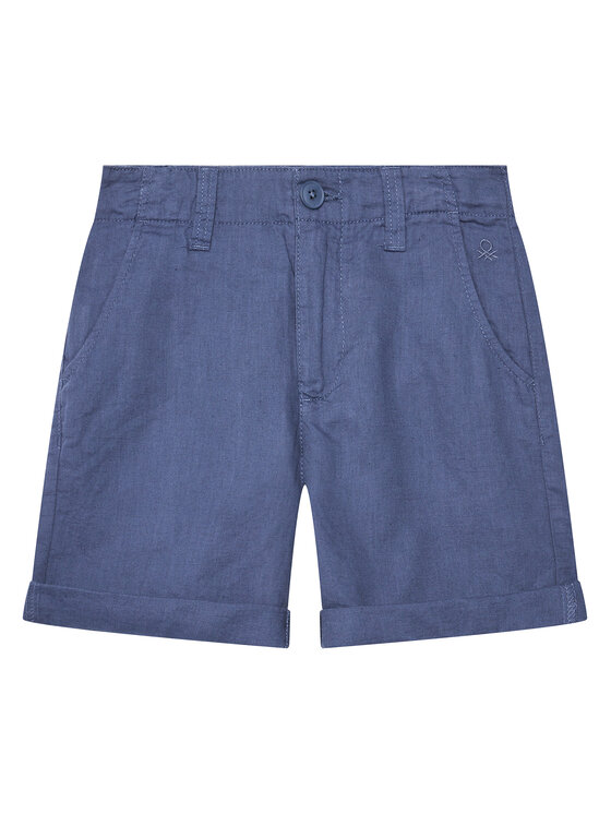United Colors Of Benetton United Colors Of Benetton Stoffshorts 43WBC901E Blau Regular Fit