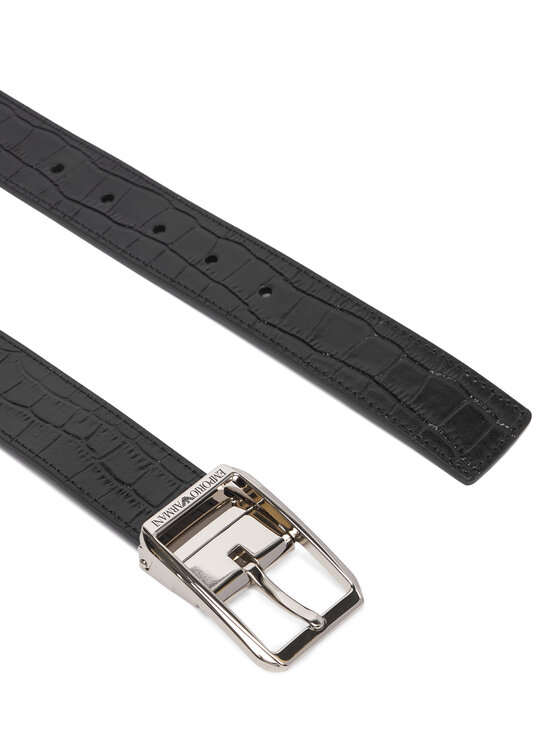 Emporio Armani Emporio Armani Pasek EM007173 AF29133 Czarny