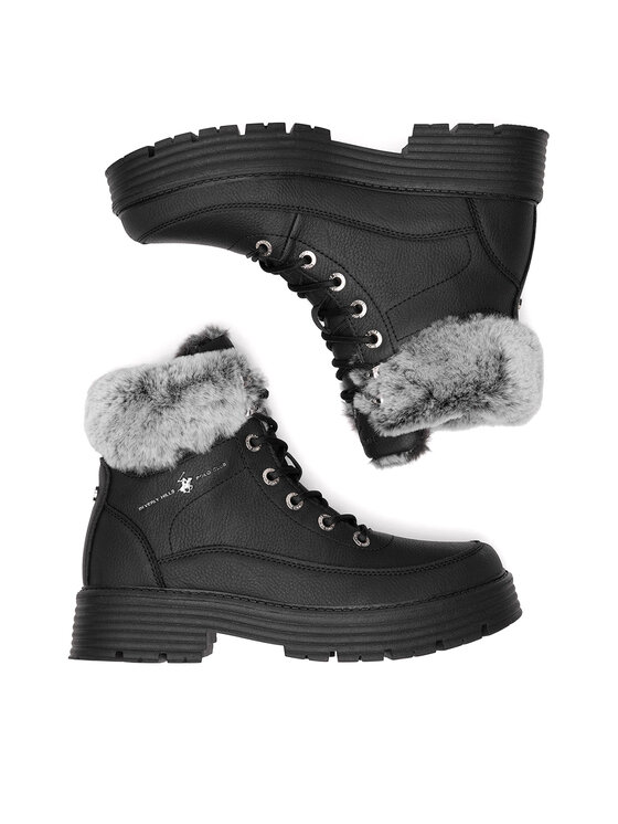 Beverly Hills Polo Club Beverly Hills Polo Club Botine V12-703 Negru