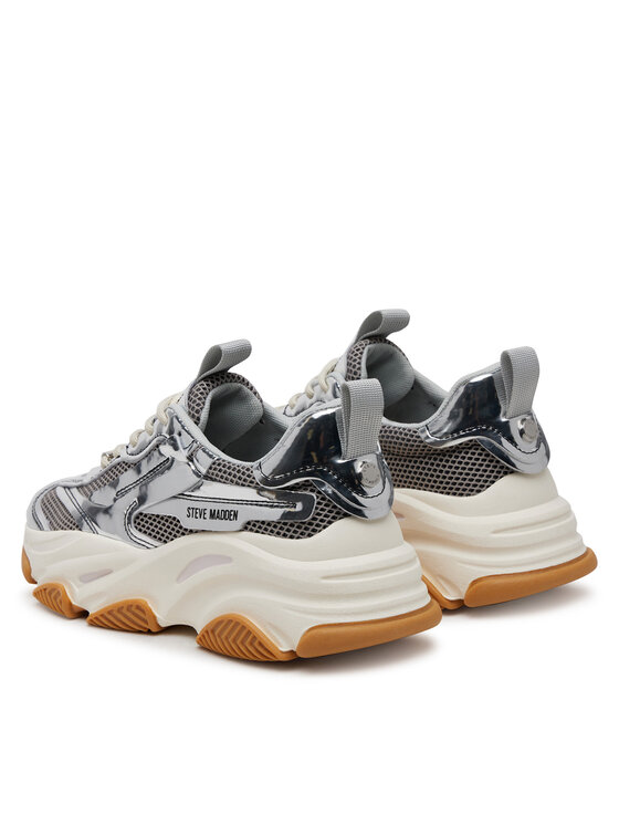 Steve Madden Steve Madden Laisvalaikio batai Possession-E SM19000033 Sidabrinė