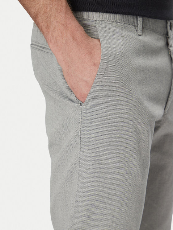 JOOP! Jeans JOOP! Jeans Chinosy 15 JJF-Matthew101-W 30046565 Szary Modern Fit