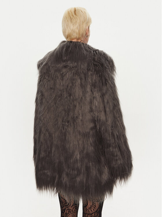 ROTATE ROTATE Pelliccia Saz 1131531205 Grigio Oversize