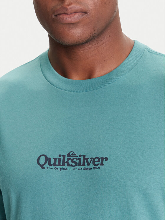 Quiksilver Quiksilver Majica EQYZT08174 Zelena Regular Fit