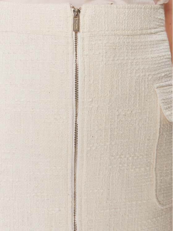Morgan Morgan Minigonna 241-JZIP.F Beige Regular Fit