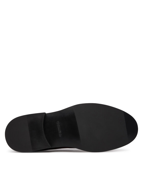 Calvin Klein Calvin Klein Polobotky Ess Rubber Derby Lth HM0HM02056 Hnědá