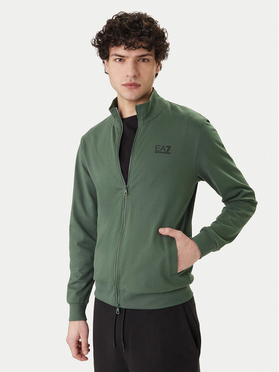 EA7 Emporio Armani Bluză 8NPM31 PJVRZ U7260 Verde Regular Fit