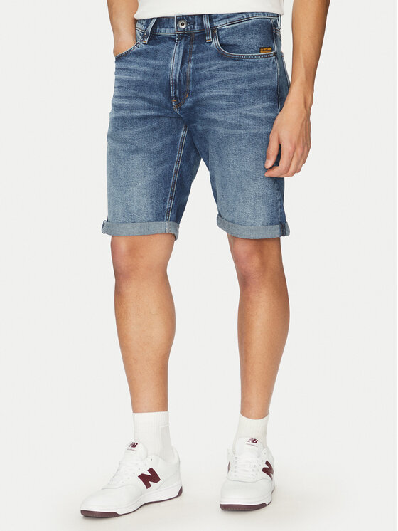 G-Star Raw G-Star Raw Džínové šortky Mosa D24430-C052 C606 Modrá Regular Fit