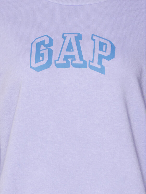 Gap Gap Bluza 885586-02 Fioletowy Regular Fit