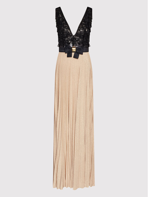 Elisabetta Franchi Elisabetta Franchi Vakarkleita AB-102-22E2-V660 Bēšs Regular Fit