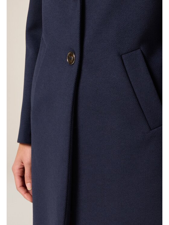 Oltre Oltre Cappotto 8723R001290N034 Blu Regular Fit