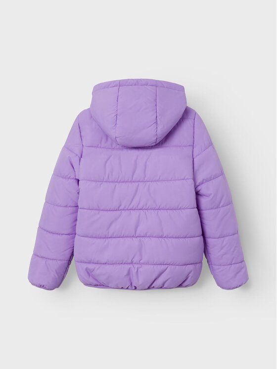 NAME IT NAME IT Μπουφάν χειμωνιάτικο 13216482 Μωβ Regular Fit