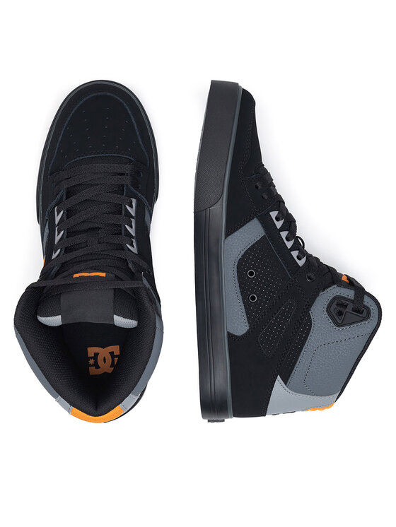 DC Shoes DC Shoes Sneakersy PURE HIGH-TOP WC ADYS400043-XKNS Čierna