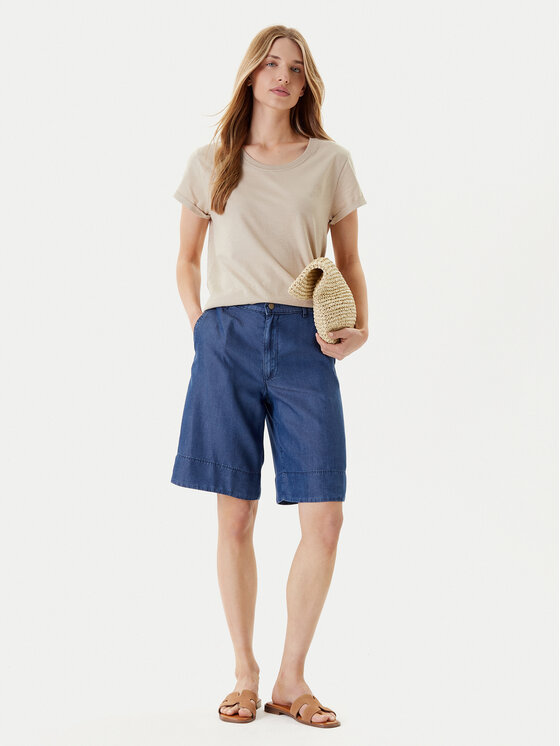 United Colors Of Benetton United Colors Of Benetton T-särk 3BVXD109F Beež Regular Fit