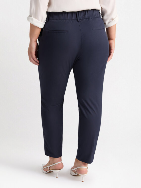 Fiorella Rubino Fiorella Rubino Pantaloni di tessuto P114T004803N034 Blu Slim Fit