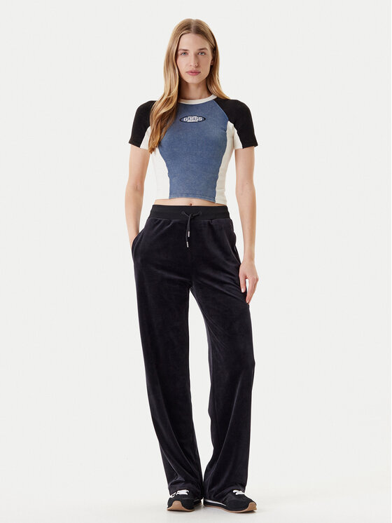 Guess Guess Pulover W5YR44 Z2YJ2 Mornarsko modra Regular Fit