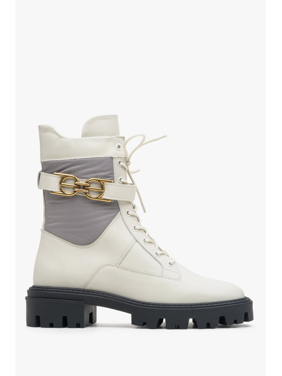 Estro Estro Μποτάκια ER00113502 Μπεζ