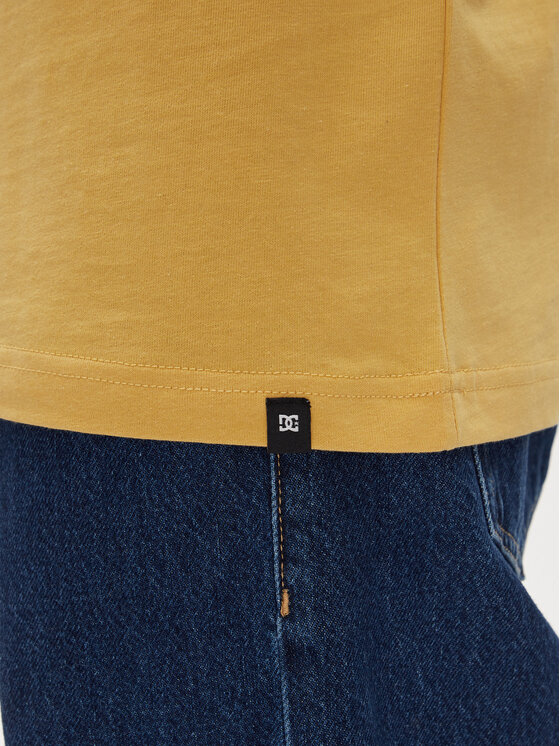 DC Shoes DC Shoes Tricou ADYZT05377 Galben Heritage Fit