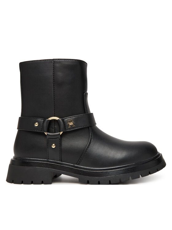 Tommy Hilfiger Tommy Hilfiger Botine T3A5-34021-1355999 Negru