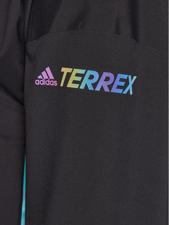 adidas adidas Kurtka przeciwdeszczowa Terrex Ct Myshelter H65700 Czarny Regular Fit