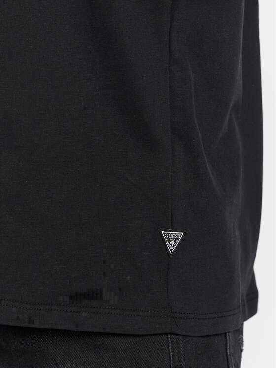 Guess Guess T-shirt Zebra Logo M3GI58 KBDL0 Nero Regular Fit
