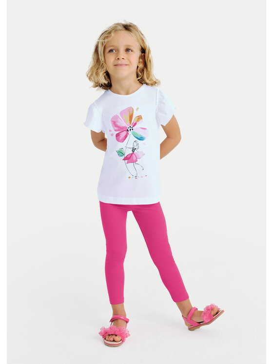 Komplet t-shirt i legginsy Mayoral