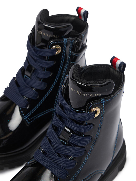 Tommy Hilfiger Tommy Hilfiger Schnürschuhe T1A5-35153-1237 M Dunkelblau