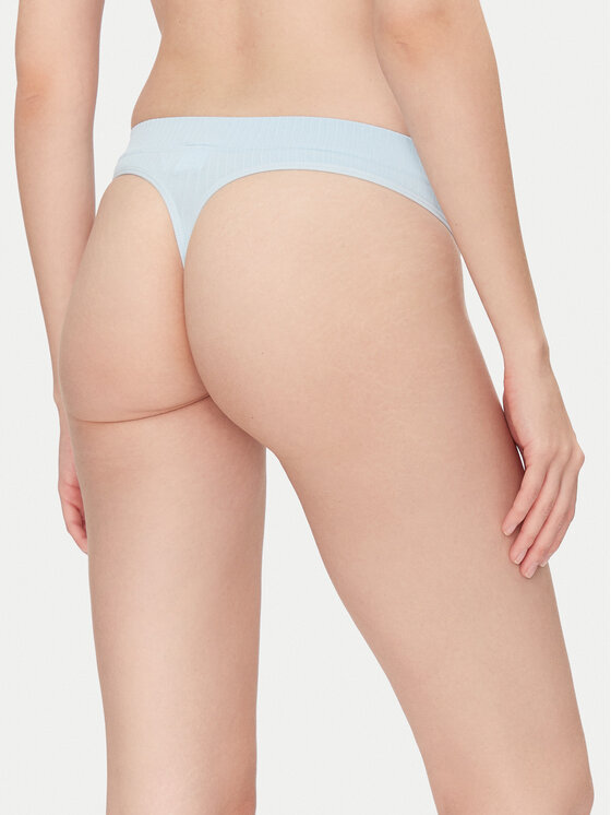 Hunkemöller Hunkemöller Stringi Dianne 302143 Błękitny