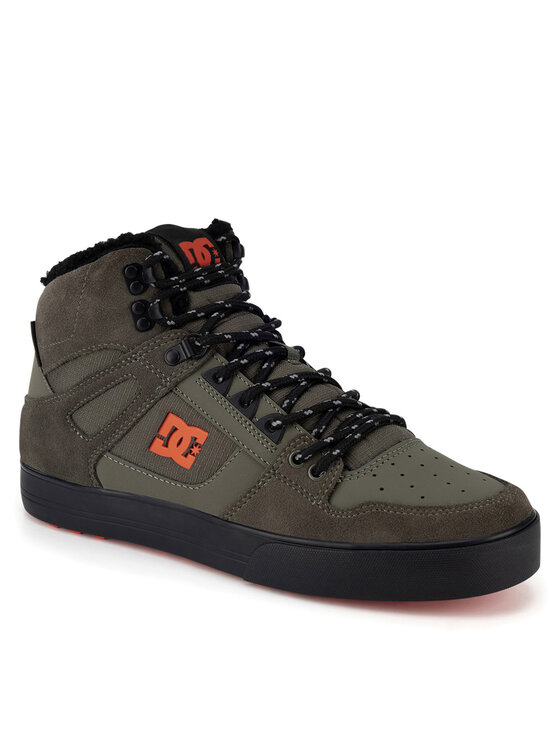 DC DC Снікерcи PURE HIGH-TOP WC WNT ADYS400047-DOO Зелений