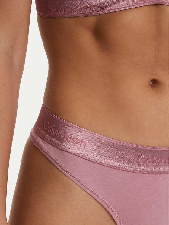Calvin Klein Underwear Calvin Klein Underwear Stringi LV00QF8826 Różowy