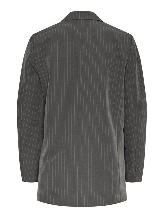 Pieces Pieces Giacca da abito 17130374 Grigio Oversize