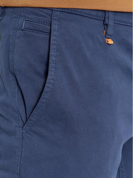 Boss Boss Chino kalhoty Schino D 50470813 Modrá Slim Fit