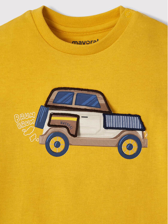 Mayoral Mayoral Bluse 2004 Gelb Regular Fit