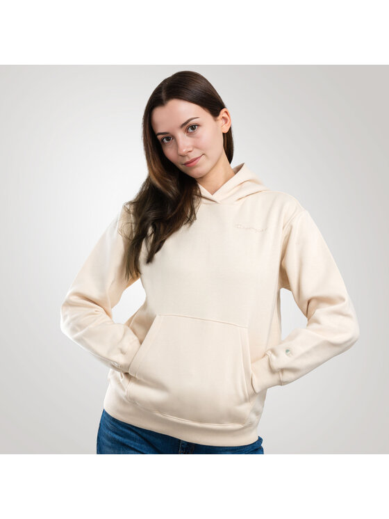 Champion Champion Bluza 116729-YS015-SND_M Biały Relaxed Fit
