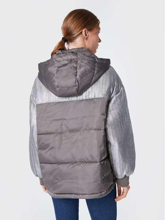 Liu Jo Sport Liu Jo Sport Зимно яке TF2259 T4558 Сив Relaxed Fit