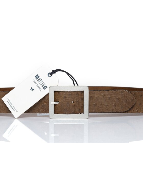 Mustang Mustang Cintura da uomo BELT Marrone