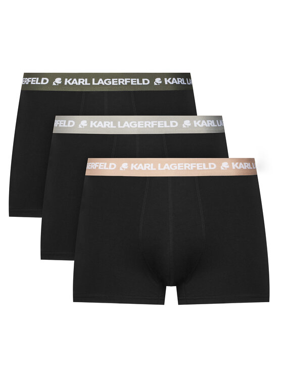 KARL LAGERFELD KARL LAGERFELD Комплект боксерки A1M47021 Черен
