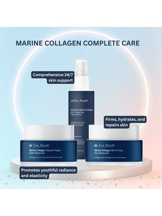 dr. Eve Ryouth dr. Eve Ryouth Zestaw Marine Collagen+ Kremy na Dzień i Noc Krem na dzień i na noc