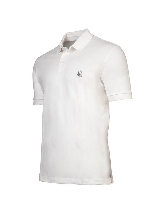 Armani Exchange Armani Exchange Polo 28582 Biały Comfort Fit