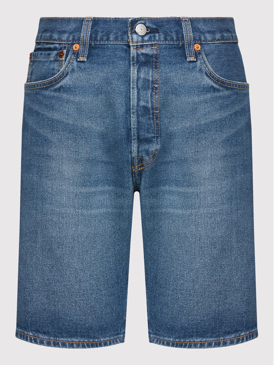 Levi's® Levi's® Pantaloni scurți de blugi 501® Hemmed 36512-0164 Bleumarin Regular Fit
