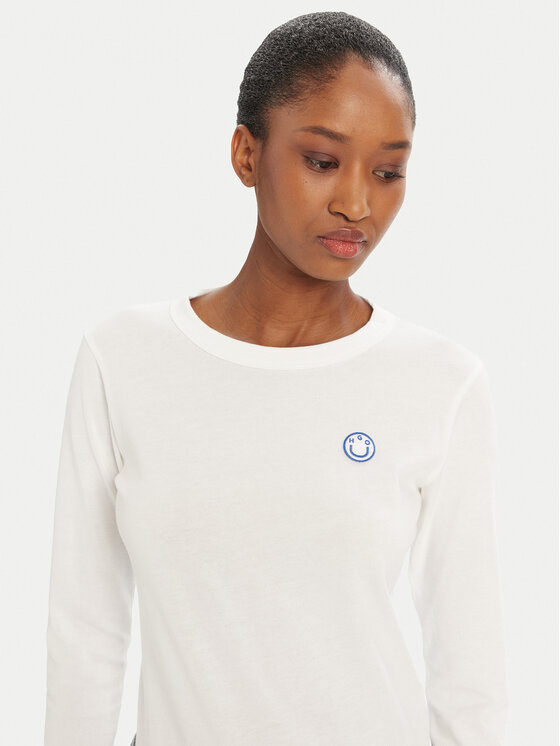 HUGO HUGO Blusa Daliria_B 50520316 Bianco Regular Fit