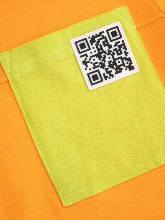 Coccodrillo Coccodrillo Тишърт WC5143203GBK Оранжев Regular Fit