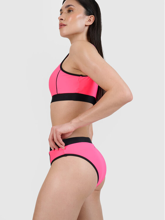 4F 4F Góra od bikini CHILLY WAVES Różowy
